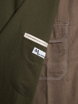 AADROANT GREEN COTTON SUIT