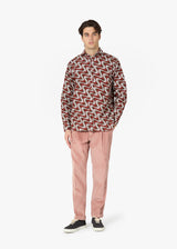 AALASSIO FRENCH COLLAR PRINTED SHIRT