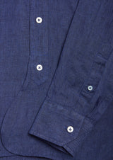 AALBENGA SOLID LINEN SHIRT