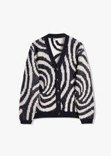 MAGLIA CARDIGAN IN LANA AALIANO