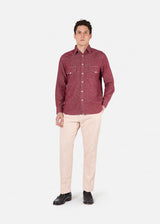 AANTIDE CAMICIA WESTERN CHAMBRAY