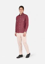 AANTIOCO COTTON CHINO TROUSERS