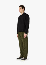 AANTIOCO CORDUROY TROUSERS WITH DARTS