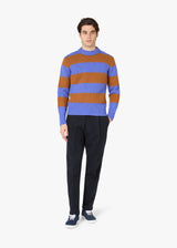 AANTIOCO MOLESKIN TROUSERS WITH DARTS