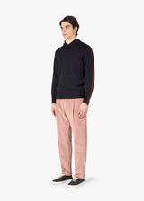 AANTIOCO CORDUROY TROUSERS WITH DARTS