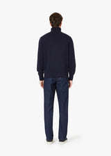 AANTIOCO DENIM TROUSERS WITH DARTS