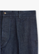 AANTIOCO DENIM TROUSERS WITH DARTS
