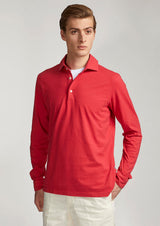 AAPOLLO COTTON-JERSEY POLO SHIRT