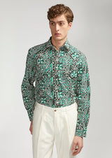AARIOSTO PRINTED WESTERN SHIRT