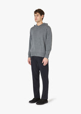 AAURELIO WOOL-BLEND HOODIE