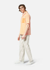 AADEO COTONE - POLO A RIGHE IN SPUGNA
