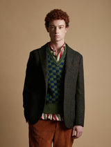 BLAZER VERDE AANZIO CON TASCHE