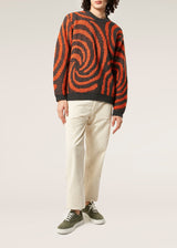MAGLIA AAPPIO IN LANA SHETLAND JACQUARD