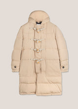 AARHS BEIGE DOWN-FILLED MONTGOMERY